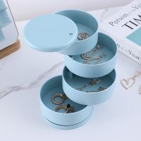 Multi-level jewelery box - blue