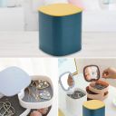 Multi-level jewelry box - blue