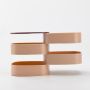 Multi-level jewelry box - pink