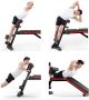 Multifunctional adjustable training bench