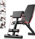 Multifunctional adjustable training bench