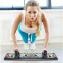 Multifunctional board with push-up handles