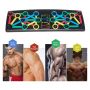 Multifunctional board with push-up handles