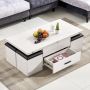 Multifunctional coffee table 120 x 60 cm - oak sonoma