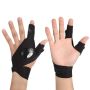 Multifunctional glove with LEDs (left)