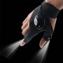 Multifunctional glove with LEDs universal