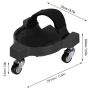 Multifunctional knee pads on wheels - black
