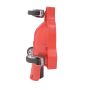 Multifunctional knee pads on wheels - red