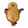 Multifunctional knee pads on wheels - yellow