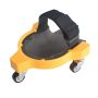 Multifunctional knee pads on wheels - yellow