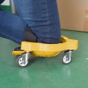 Multifunctional knee pads on wheels - yellow