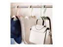Multifunctional rotary wardrobe organizer - green