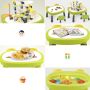 Multifunctional table for blocks with a chair +83 pieces of blocks