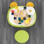 Multifunctional table for blocks with a chair +83 pieces of blocks