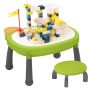 Multifunctional table for blocks with a chair +83 pieces of blocks