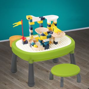 Multifunctional table for blocks with a chair +83 pieces of blocks