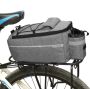 Multifunctional thermal bag for the trunk / Insulated bicycle pannier for the trunk - gray