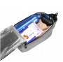 Multifunctional thermal bag for the trunk / Insulated bicycle pannier for the trunk - gray