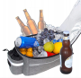 Multifunctional thermal bag for the trunk / Insulated bicycle pannier for the trunk - gray