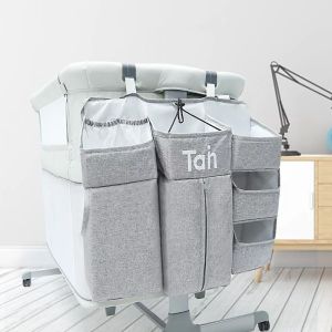 Multifunctional toolbox, crib organizer - grey