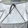 Multifunctional toolbox, crib organizer - grey