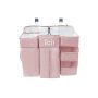 Multifunctional toolbox, crib organizer - pink