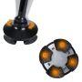 Multifunctional walking stick with LED flashlight