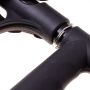 Multifunctional walking stick with LED flashlight