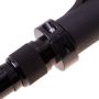 Multifunctional walking stick with LED flashlight