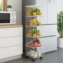 Multifunctional wire rack - five-level, white
