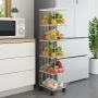 Multifunctional wire rack - five-level, white
