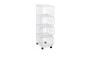 Multifunctional wire rack - four-level, white