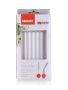 MY PARTY curved glass straw set 20 cm, 6 + 1, with brush