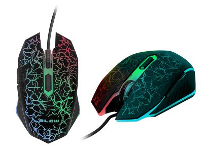Mysz BLOW 5900804078487 (optyczna; 2400 DPI; kolor czarny)