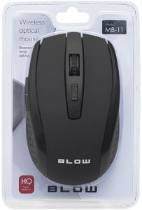 Mysz BLOW 84-005# (optyczna; 1600 DPI; kolor czarny