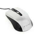 Mysz GEMBIRD MUS-4B-01-BS (optyczna; 1200 DPI; kolor srebrny)