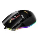 Mysz komputerowa Patriot Memory Viper V570 RGB PV570LUXWAK (laserowa; 12000 DPI; kolor czarny