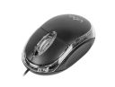 Mysz UGO Simple UMY-1007 (optyczna; 1000 DPI; kolor czarny)