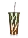 NASCA double wall thermal mug 450ml copper green