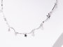 Naszyjnik Chocker Gwiazdki - srebrny