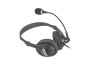 NATEC Drone USB Headset Head-band Black,Orange