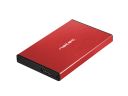 NATEC HDD ENCLOSURE RHINO GO (USB 3.0, 2.5", RED)