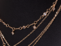 Necklace Celebrity Stars - gold