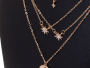 Necklace Celebrity Stars - gold