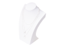 Necklace Celebrity triple heart with ring - silver