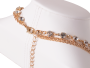 Necklace Celebrity Triple Moon - gold