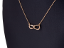 Necklace celebrity Xuping infinity - gold