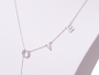 Necklace Celebrity Xuping Love - silver