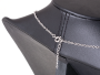 Necklace Celebrity Xuping minimalist circles - silver
