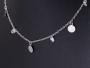 Necklace Celebrity Xuping minimalist circles - silver